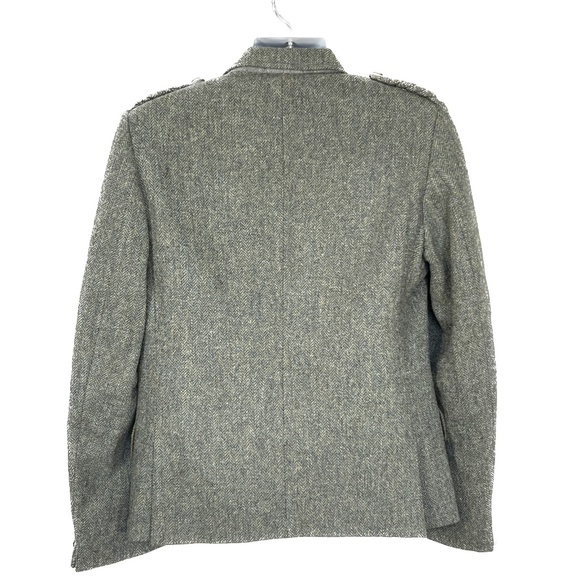 Vintage Edgar of Scotland 100% Pure Wool Prince Charlie Bagpiper Jacket Size L42 - Picture 6 of 8